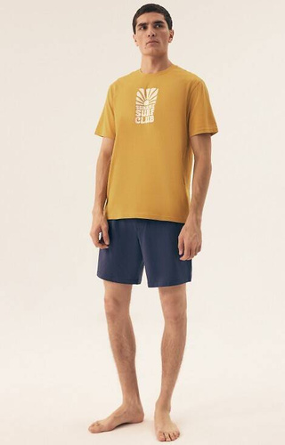 42600 Sun Henderson Herrenpyjama – gelb