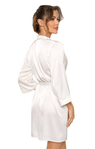 Mari Donna Damenbademantel – Ecru