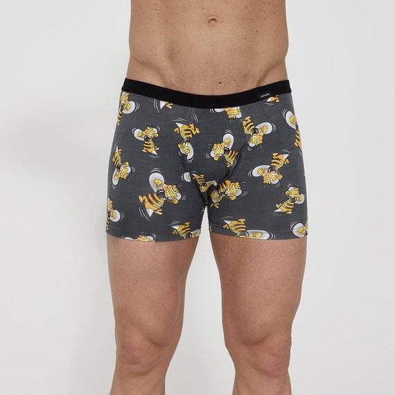 Cornette Tattoo 280/254 Homel – Baumwoll Herren-Boxershorts grafit