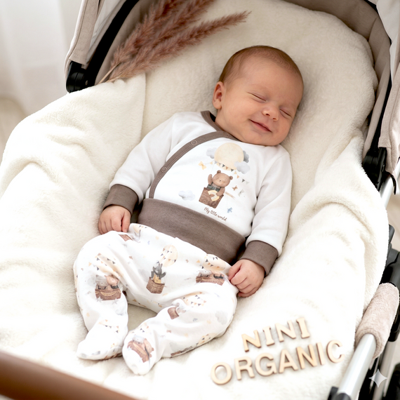 Nini Balloon Friends Body 100% Bio-Baumwolle, hergestellt in Polen