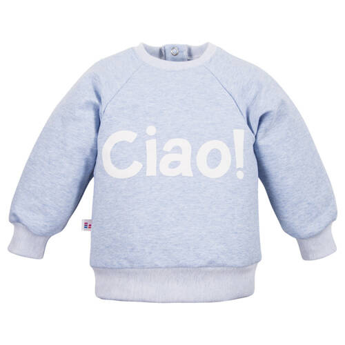 Hello World Eevi Sweatshirt – blau
