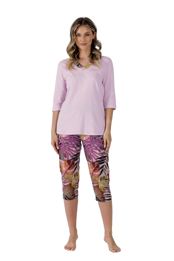 1493 Habika Damenpyjama Leveza rosa