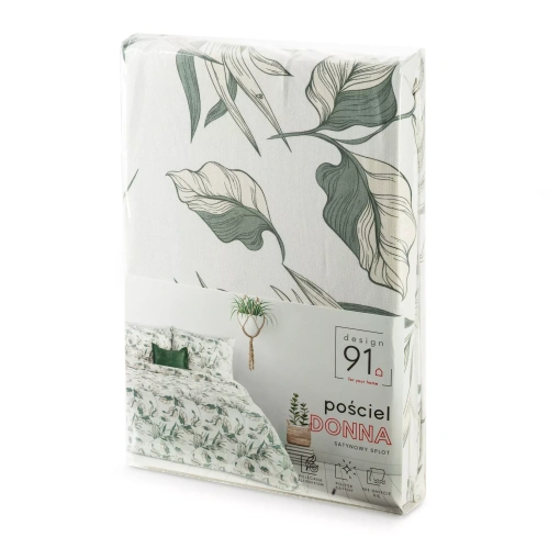 Bettwäsche Donna Design 91 Blumenmuster wendbar weich mit Reißverschluss