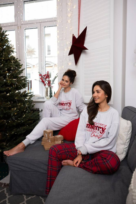 Graciana Soft Sensis Damen Schlafanzug - grau