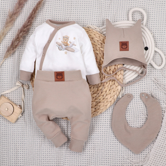ABK-0045 Sky Journey Baby-Set aus Nini-Bio-Baumwolle