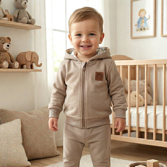 ABN-5516 Sky Journey Nini Kinder-Sweatshirt – Bio-Baumwolle, bequemer Schnitt