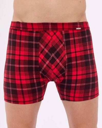 904/120 Prime Cornette Herren-Boxershorts – rot