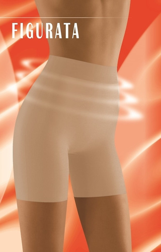Figurata Damenshorts Wolbar beige – modellierend, schlankmachend, sportlich