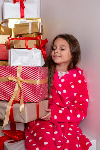 998 Bowtie Forex Kinderbademantel - blau