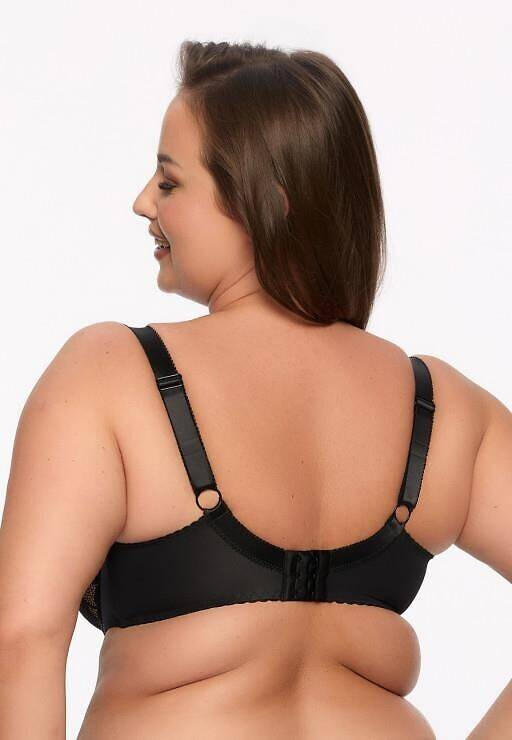 BSM 1134 Keto Gaia halbgepolsterter Maxi-BH – Schwarz