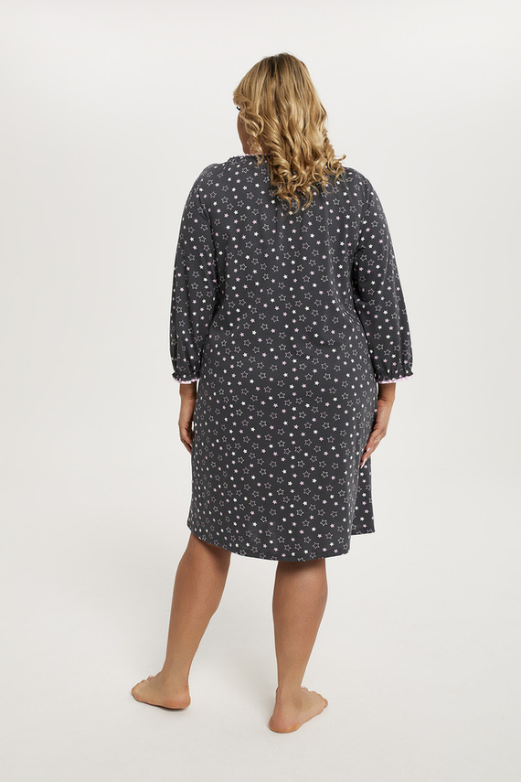 Antilia 3/4 Ärmel Nachthemd Italian Fashion - Druck