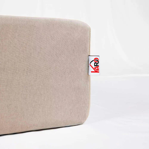 Constance Jersey-Spannbettlaken KARO - beige 018