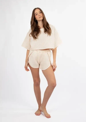 DK-K-W02 Dkaren Damen-Set – Ecru