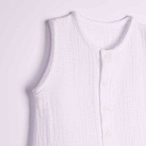 Nicol 224235 Musselin Baby-Strampler 100% Baumwolle für den Sommer