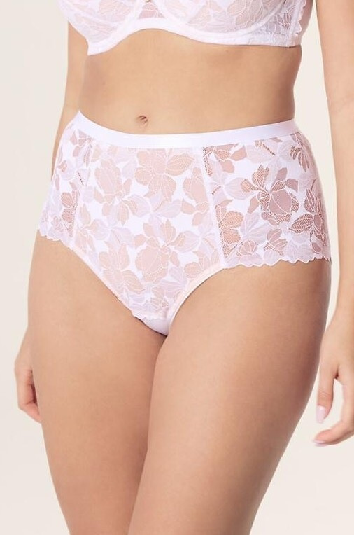 Hohe Brasilslips Hanna DB52 Nipplex aus Spitze, femininer Schnitt