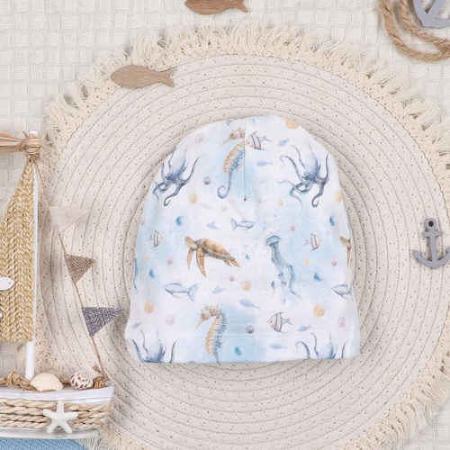 ABN-5461 Sea Of Joy Nini Babymütze – Bio-Baumwolle, weich und luftig