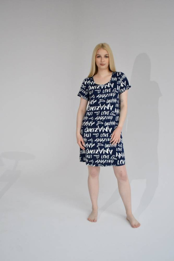 645 Amazing Forex Nachthemd - navy blau