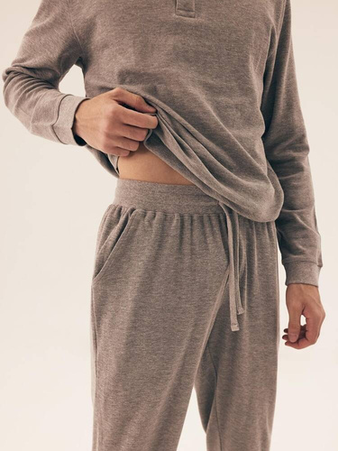 42638 Henderson Herren-Wüstenpyjama – Grau