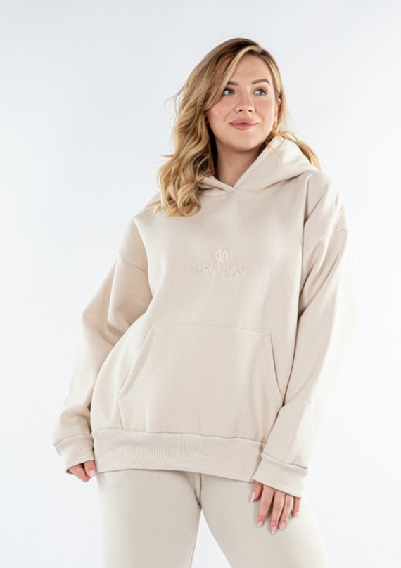 DK-K-B9-H1 Dkaren-Sweatshirt – Beige