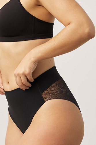 19617 Damenhöschen Ysabel Mora schwarz – Spitze, bequem, klassisch