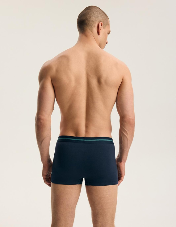Henderson 46098 Find2 Herren Boxershorts 2er-Pack Baumwolle mit breitem Logo-Bund