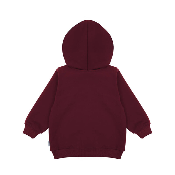 169540 Nicol Sweatshirt mit Kapuze – Burgund