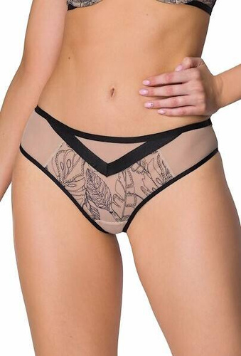 F-3900/5 Xanthe Damen-Slip Mat - beige schwarz