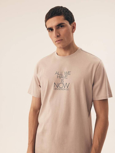 42632 Dreamer Premium Herren-Pyjama Henderson – beige