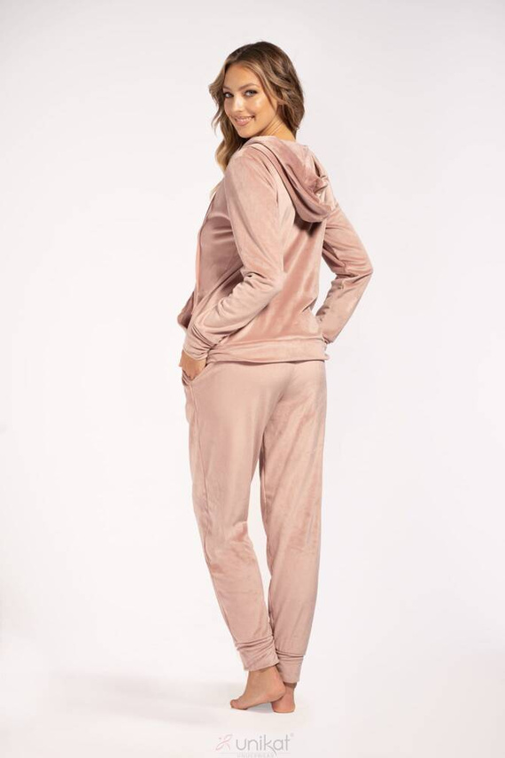 Maja Unikat-Trainingsanzug-Set, Puderrosa