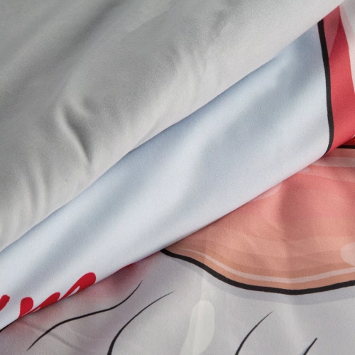 Beiner Weihnachtsbettwäsche Mikrofaser Eurocurtains – Sprite, Grau, weich und schnell trocknend