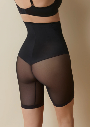 Control 904 Selene Shaping Shorts Schwarz – Hohe Taille, glättet Bauch und Oberschenkel