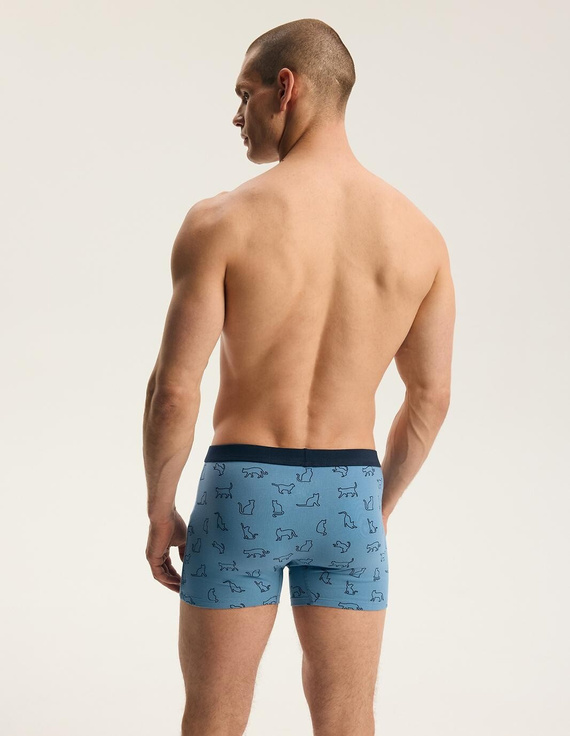 Henderson 45481 Fur Herren Boxershorts 2er-Pack aus Baumwolle mit breitem Logo-Bund