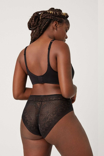 19671 Ysabel Mora schwarzes Höschen – Spitze, feminin, bequem