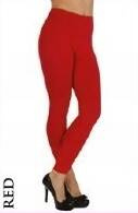 867 De Lafense lange Leggings - rot
