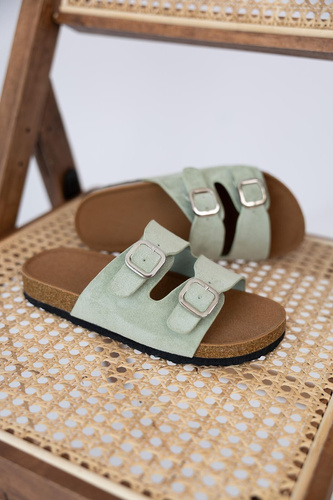 Damen Pantoletten Isola Sensis – verstellbare Riemen und EVA-Sohle