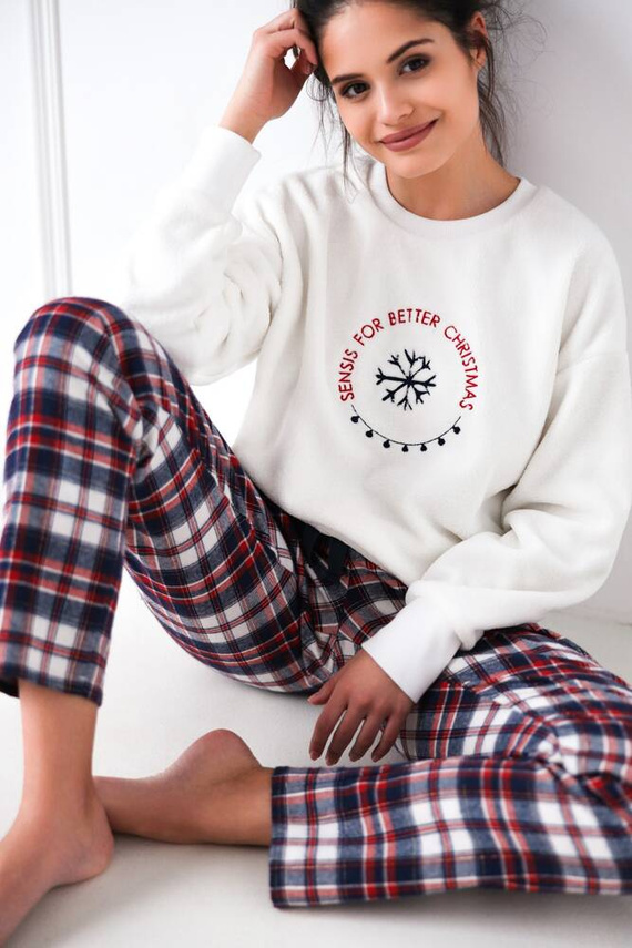 Better Sensis Damen Schlafanzug - creme