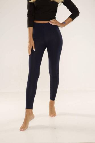 867 De Lafense lange Leggings - navy blau
