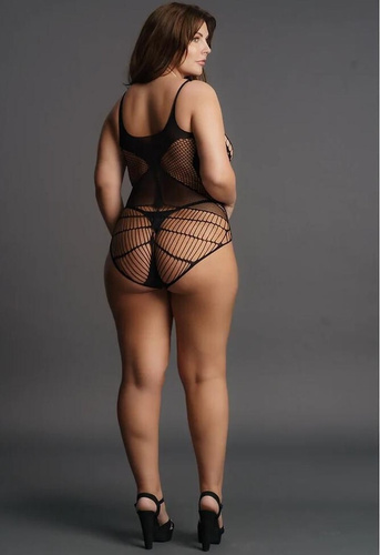 Body DES018 Le Désir sinnliches Body mit geometrischen Cut-outs