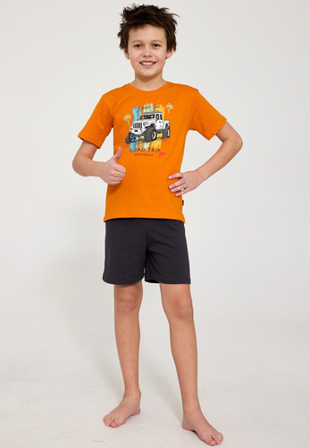 Cornette Young Boy 476/124 Road Trip 2 Jungen Pyjama 100% Baumwolle
