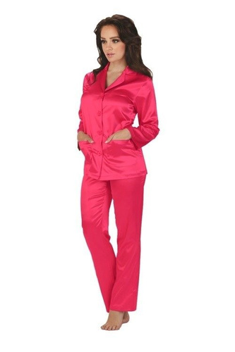 934 Classic Forex Damen Schlafanzug - Himbeere
