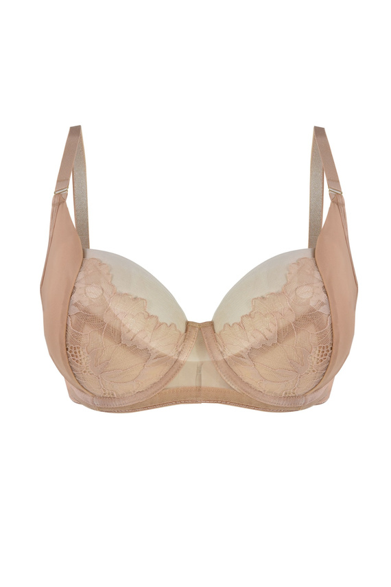 Mediolano Selena Soft 19265 Beiger Soft Spitzen-BH