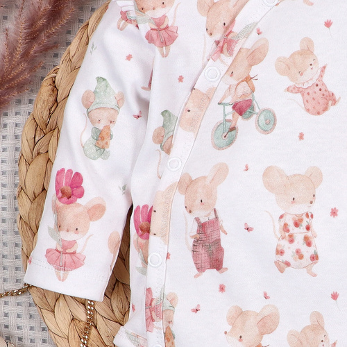 Nini Little Mouse Body 100% Bio-Baumwolle, hergestellt in Polen