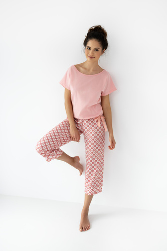 Lydia Sensis Damenpyjama – Rosa