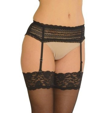 858 Leyla Forex Strumpfgürtel - schwarz