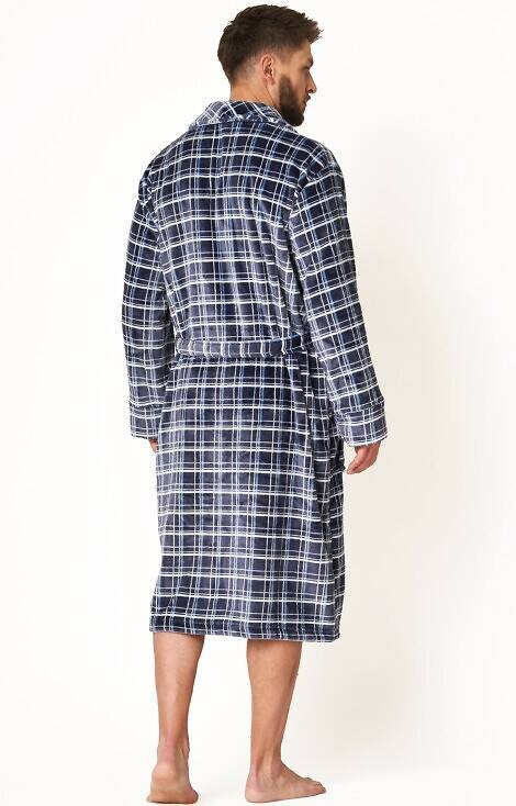 MGL 432 Key Herrenbademantel – Marineblau