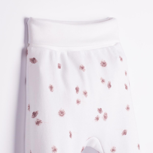 Nicol Hania 226009 Baby-Halbhosen 100% Baumwolle Blumen Creme