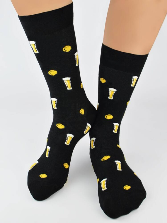 SB002 Noviti Herrensocken 17 schwarz