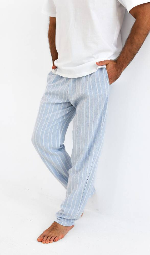 David Sensis Schlafanzug für Männer - Perle