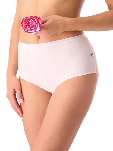 Damen-Slip LPF 112 Key Maxi Bikini aus Baumwolle – bequemer 2er-Pack