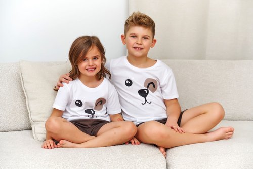 Doctor Nap 7411 Kinderpyjama 100% Baumwolle Unisex